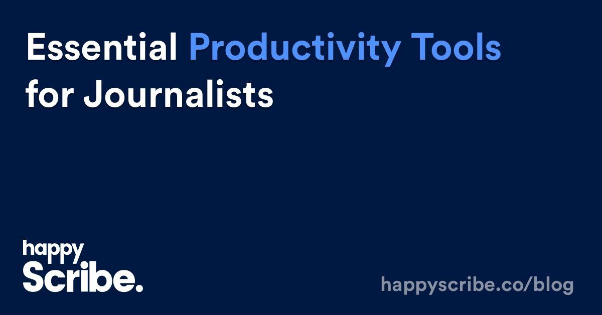 5 note-taking apps for journalists