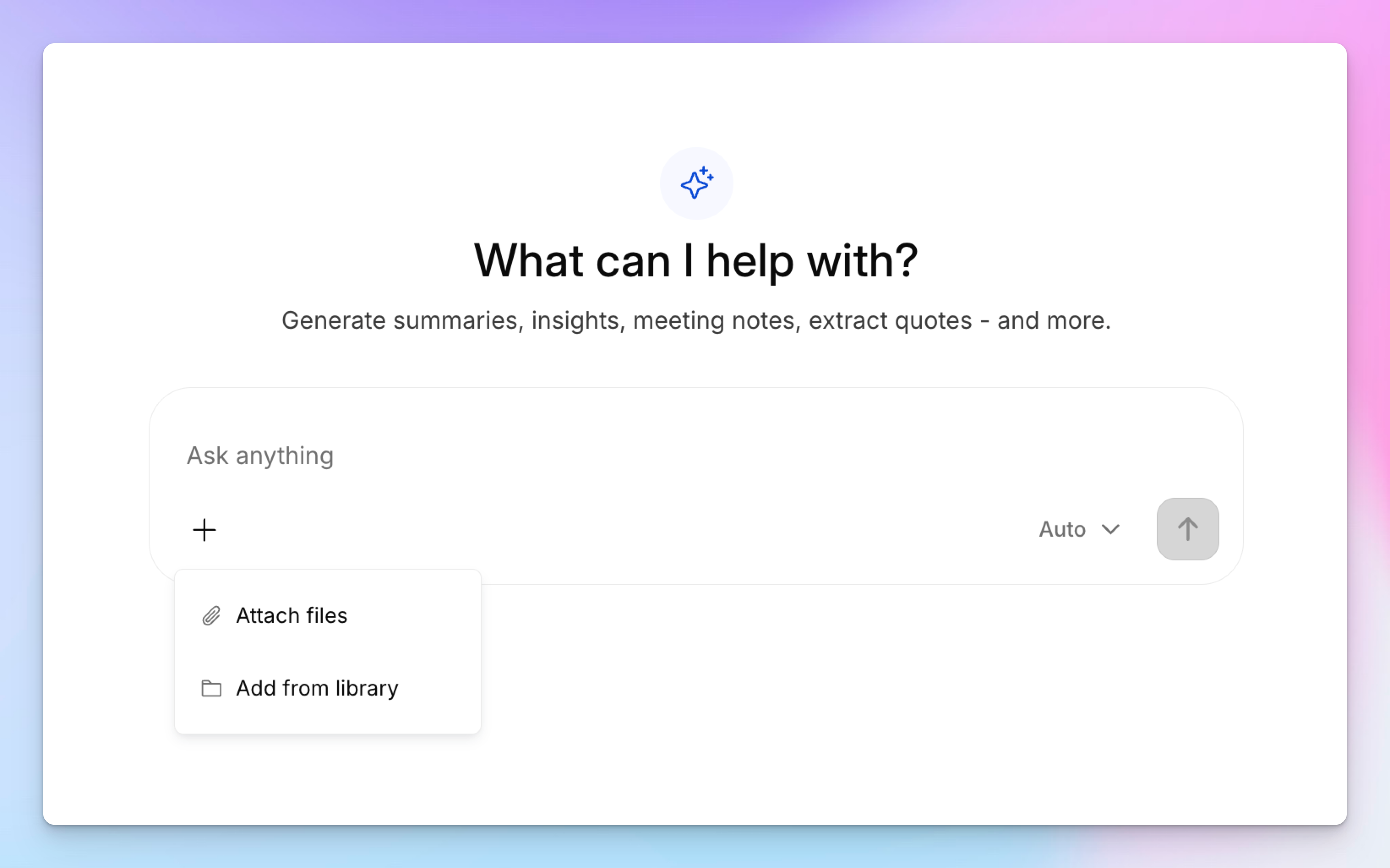 HappyScribe AI Chat for deep meeting insights