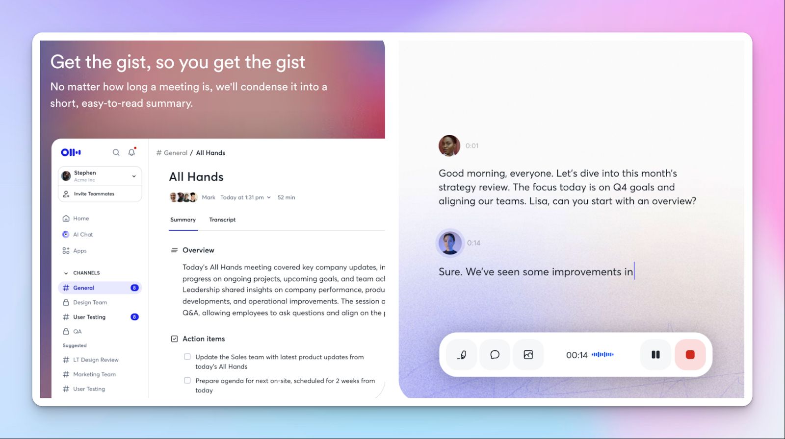 Otter - AI note taker for journalists