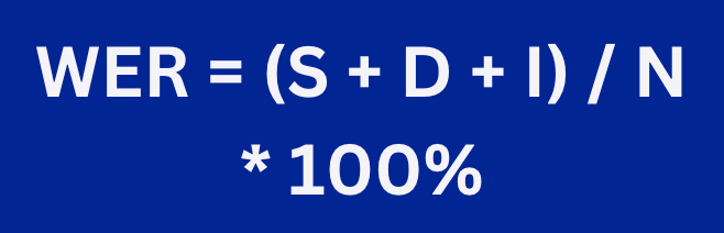 WER
