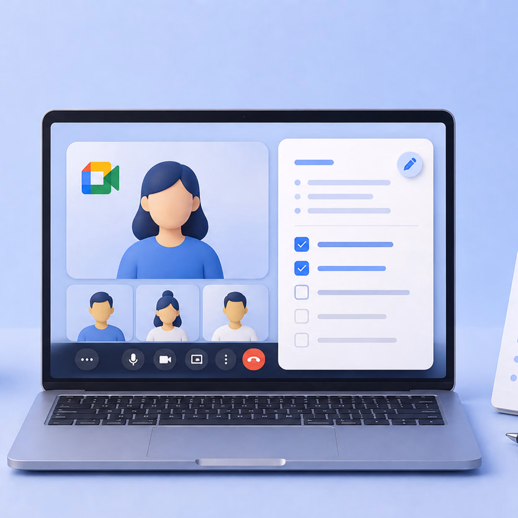 How to Take Notes in Google Meet Meetings
