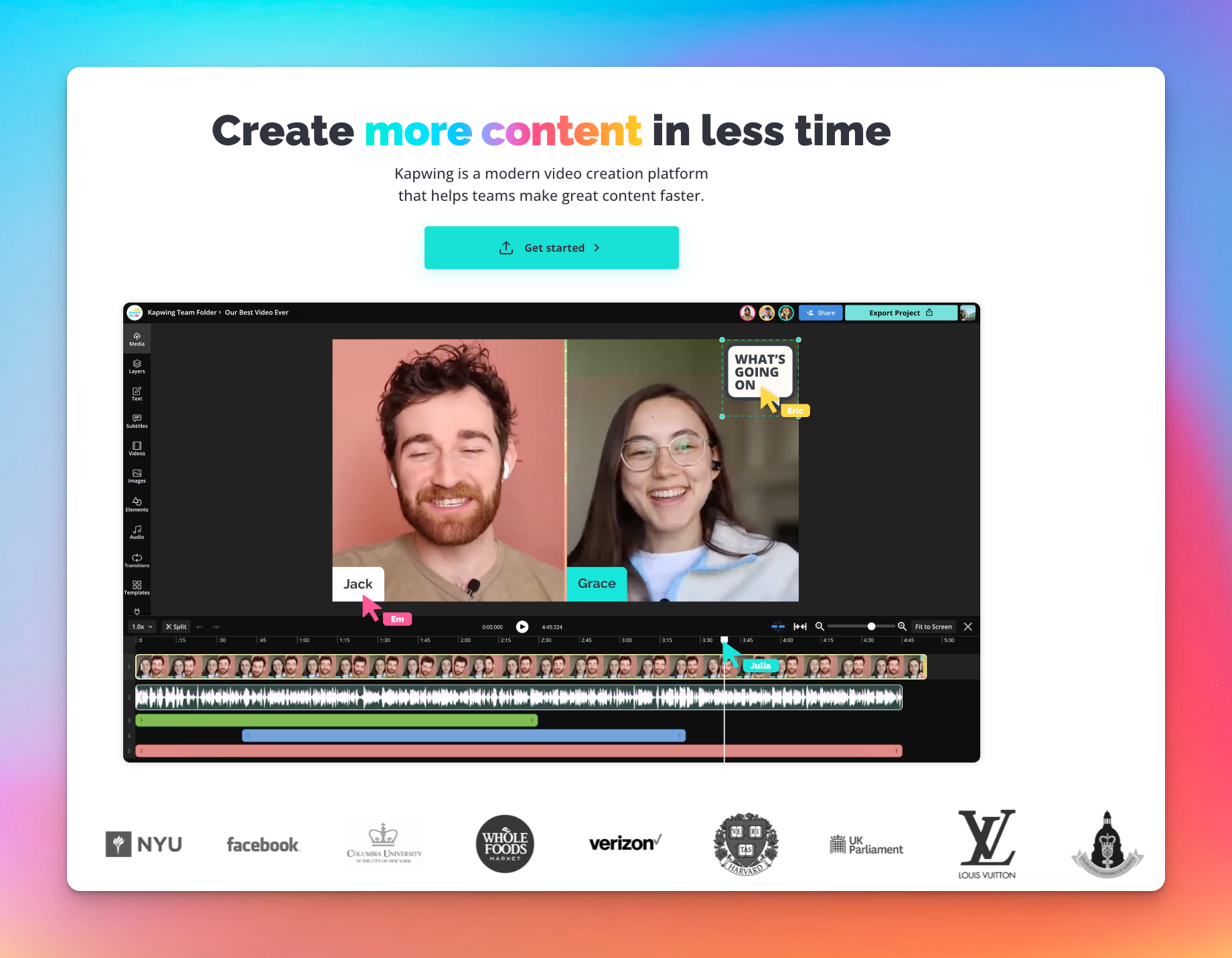 Kapwing screenshot ai tool