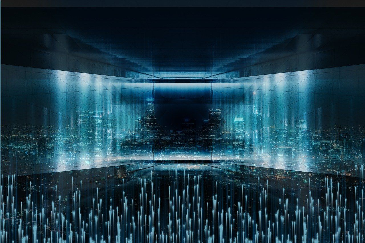 representing the technological advancement of AI