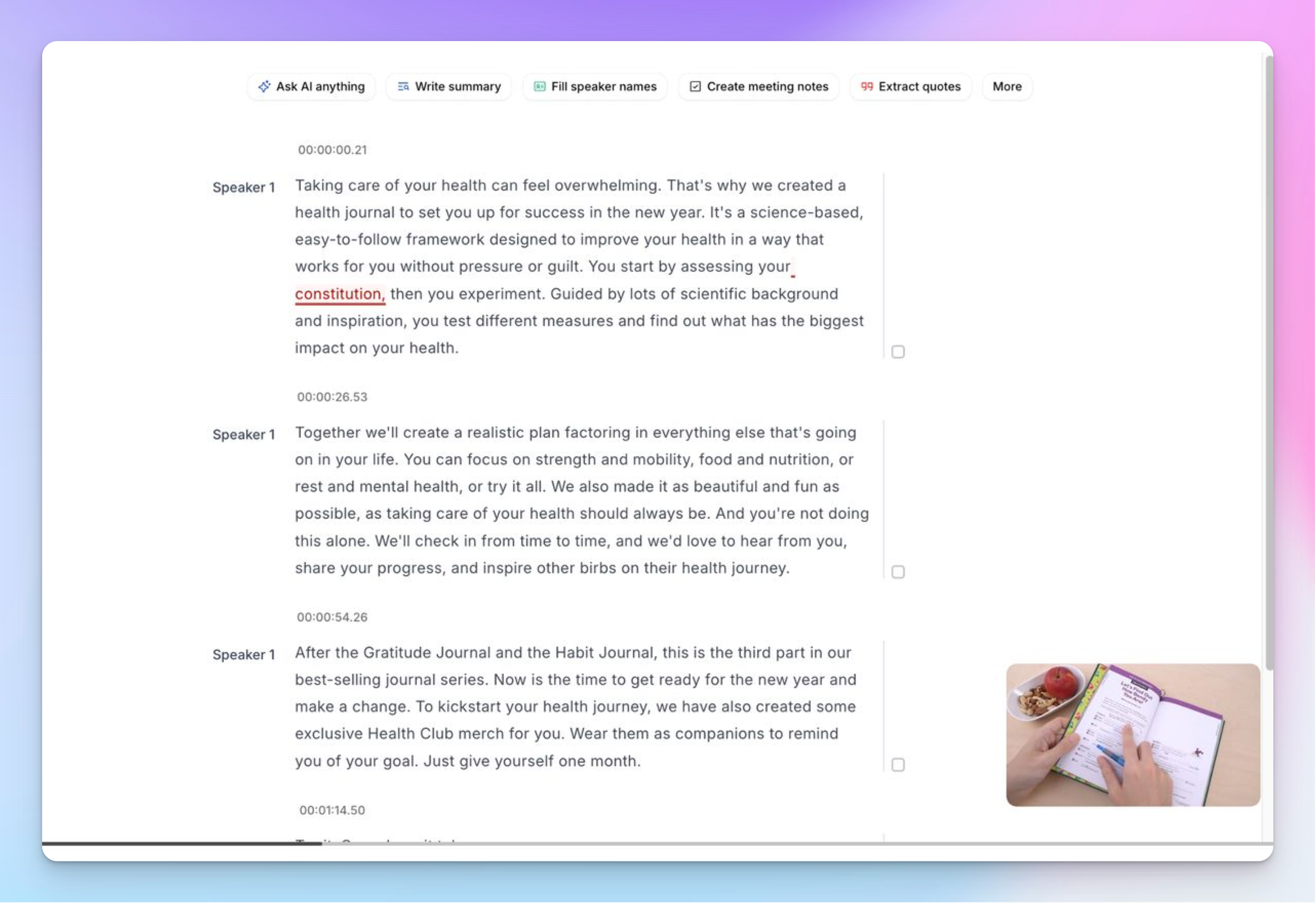 HappyScribe is simple to use and easy to collaborate