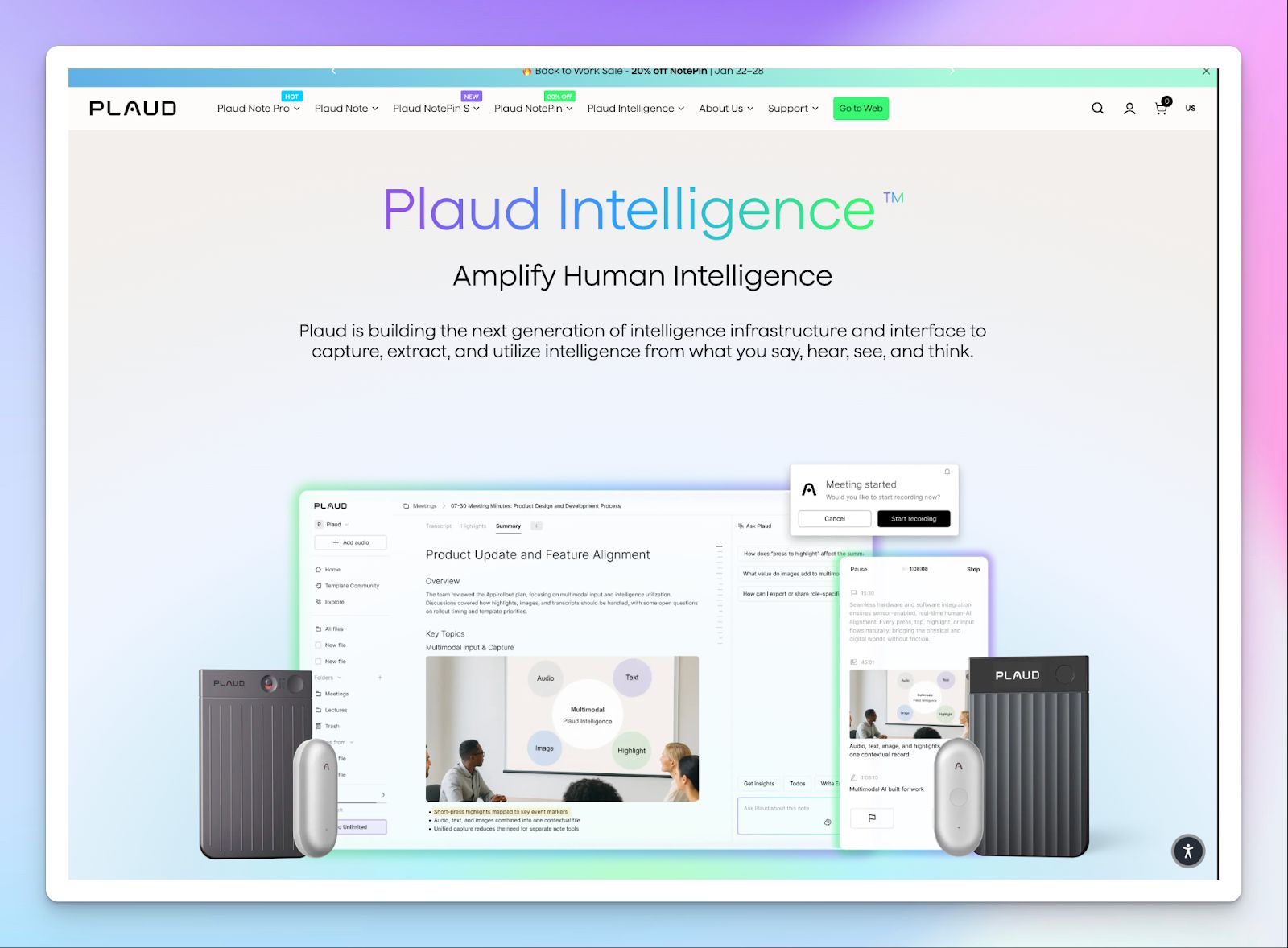 Plaud - AI note taker for journalists