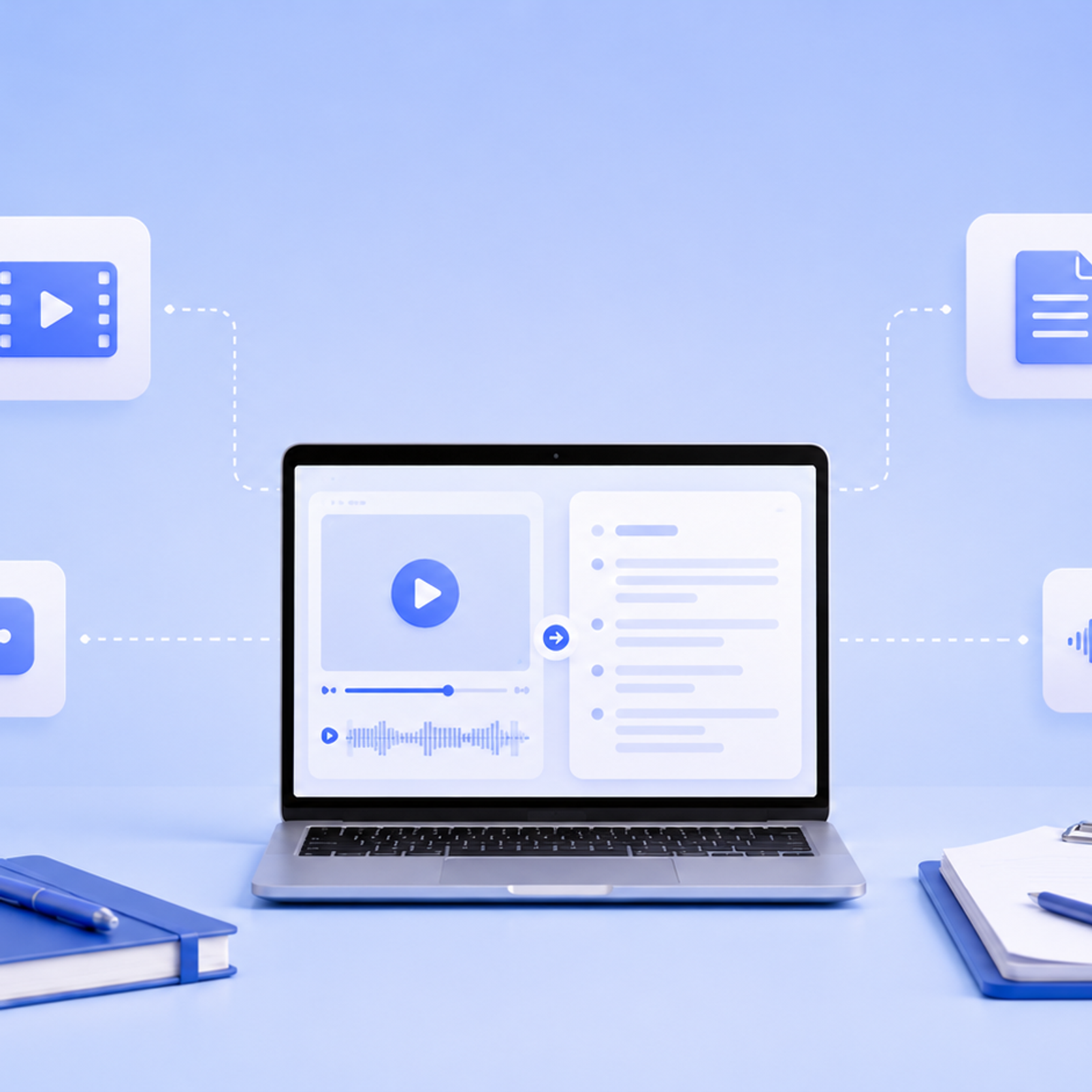 best video to text software