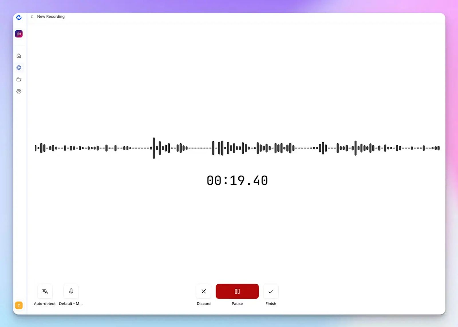 HappyScribe offer flexible meeting capture for online and in-person conversations