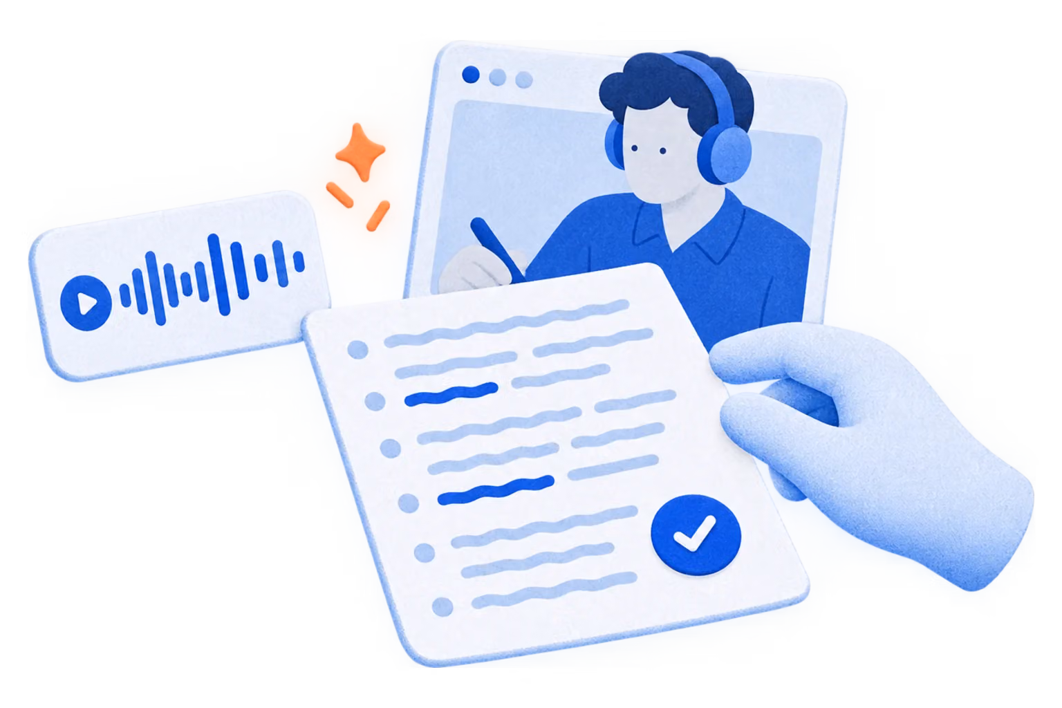 Human-proofread legal transcript in HappyScribe