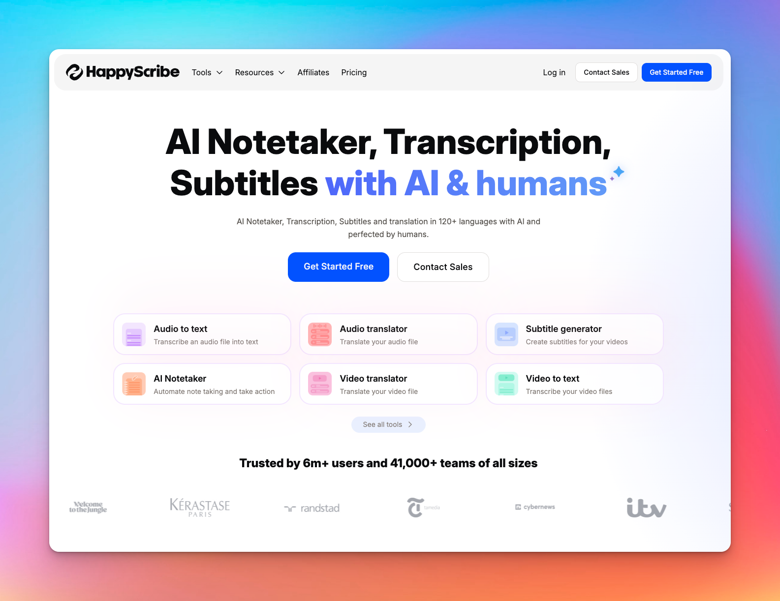 ai transcription happyscribe