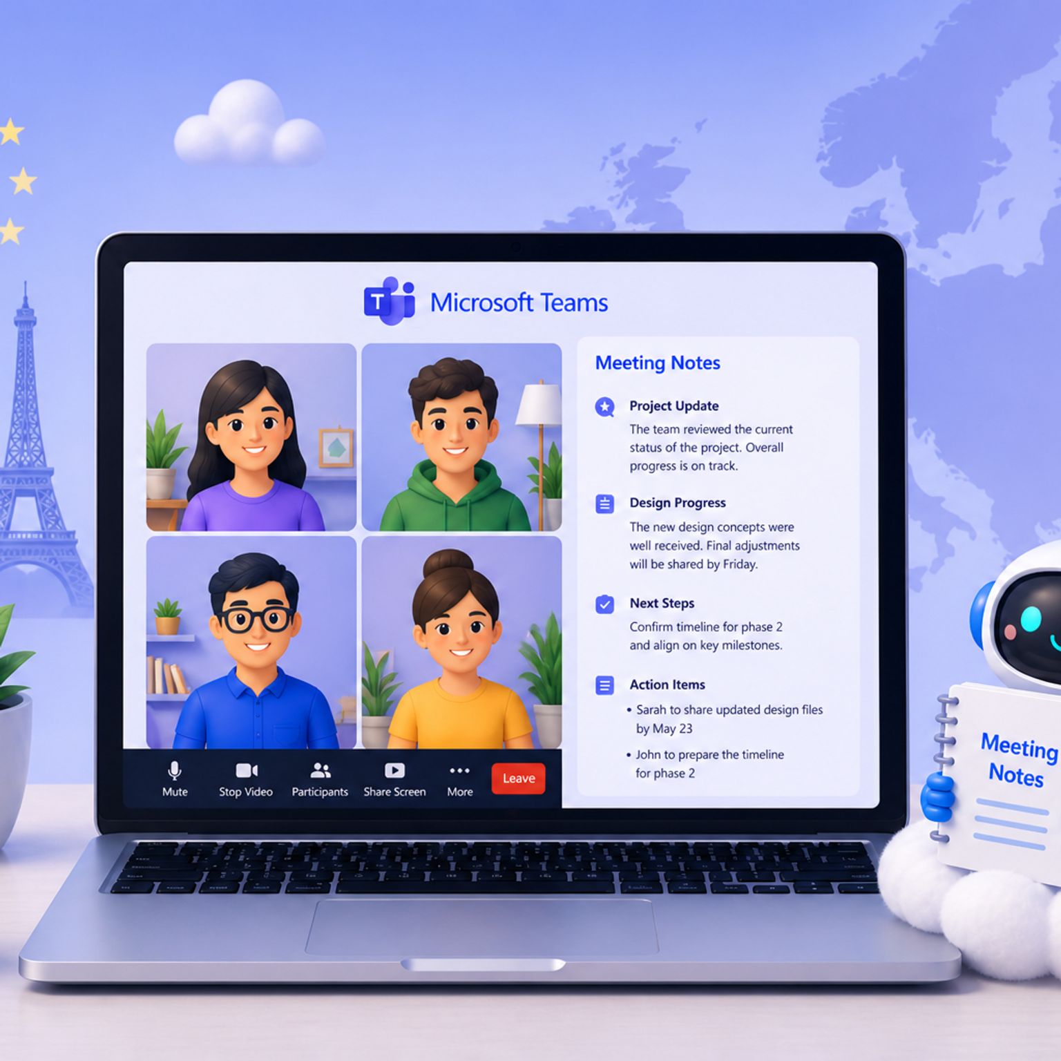 Best AI Note Takers for Microsoft Teams in Europe